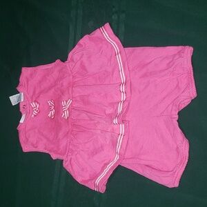 Basic edition pink skort romper